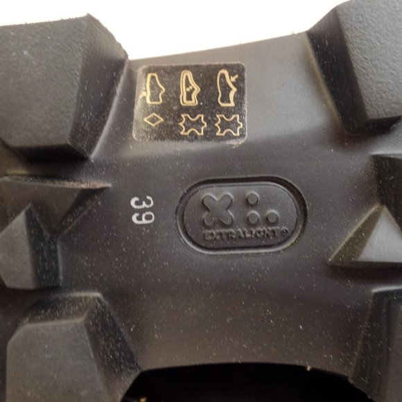 Sebastian Milano Sz 39 Pull On Black Leather Boots With Punk Rock Detailing. - Picture 12 of 12